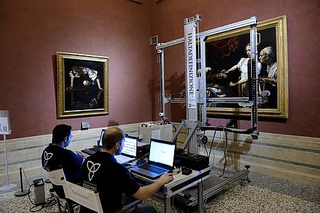 Ultra-Gigapixel Auflösung mit Haltadefinizione, Caravaggio im Palazzo Barberini ★ Universal Art Group Ultra-Gigapixel Auflösung mit Haltadefinizione, Caravaggio im Palazzo Barberini ★ Universal Art Group